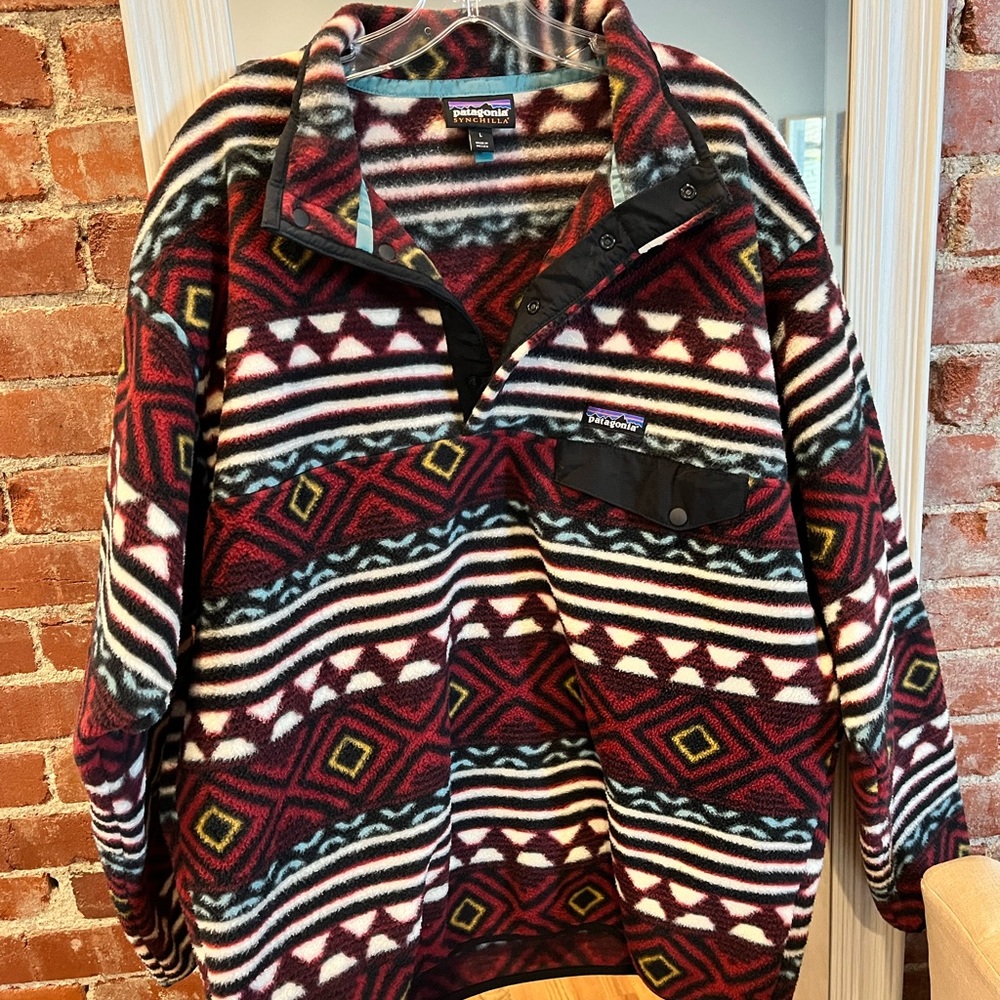 Mens Synchilla Patagonia Sz LARGE
